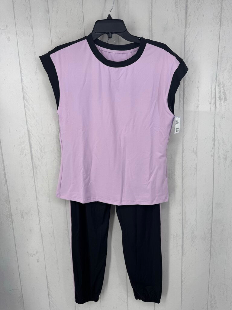 2pc S s/s top & pant set