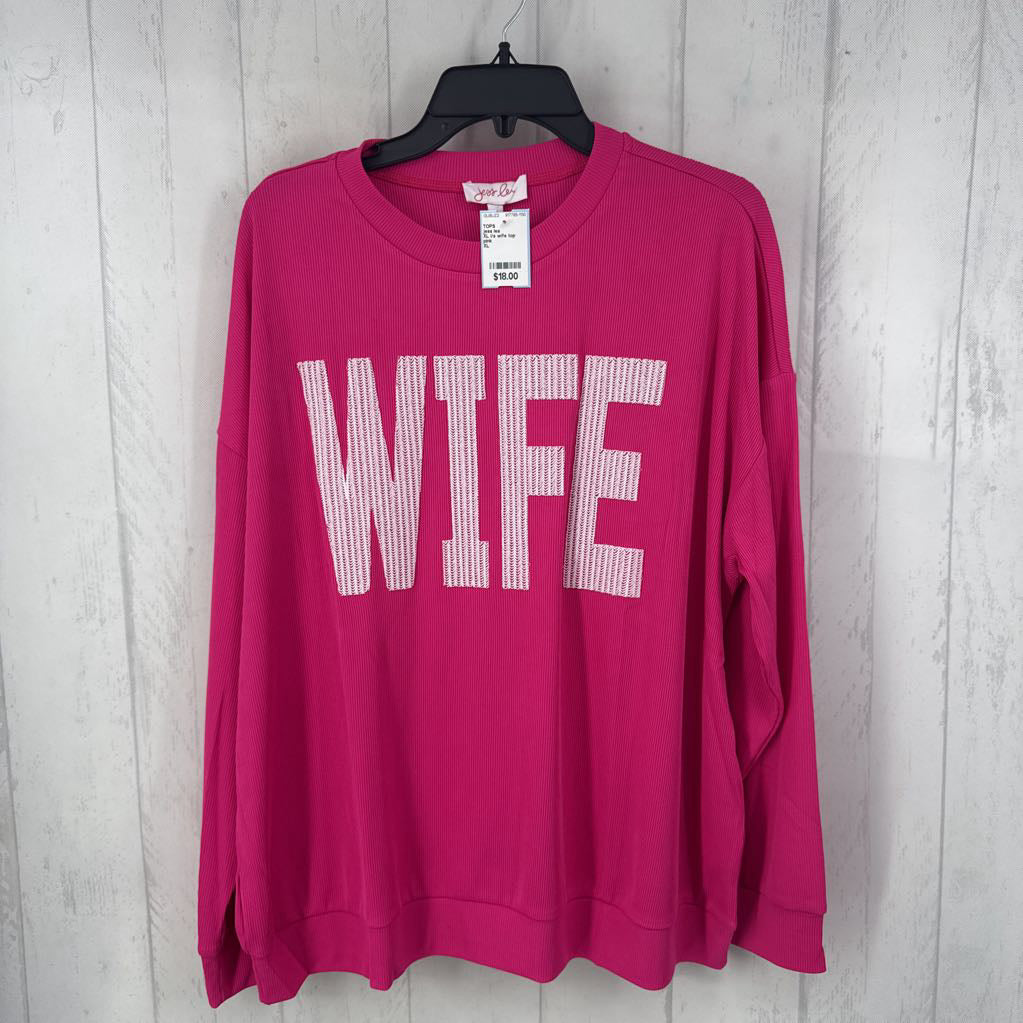 XL l/s wife top