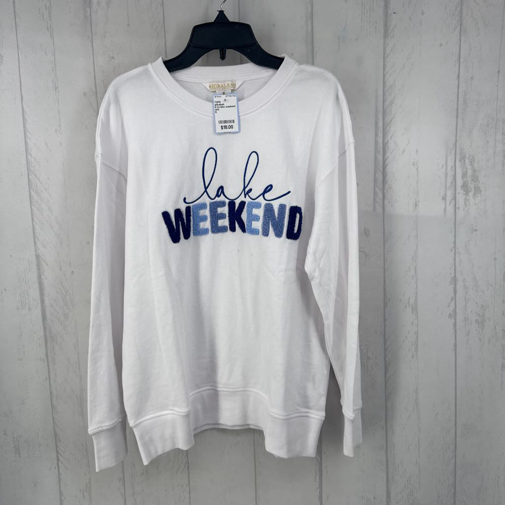 S l/s lake weekend top