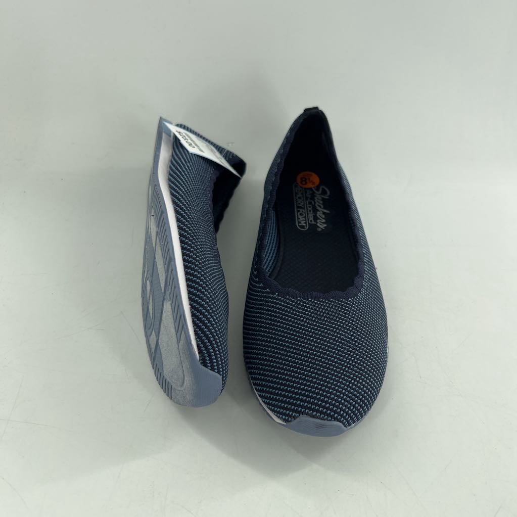 8.5 woven knit slip-ons