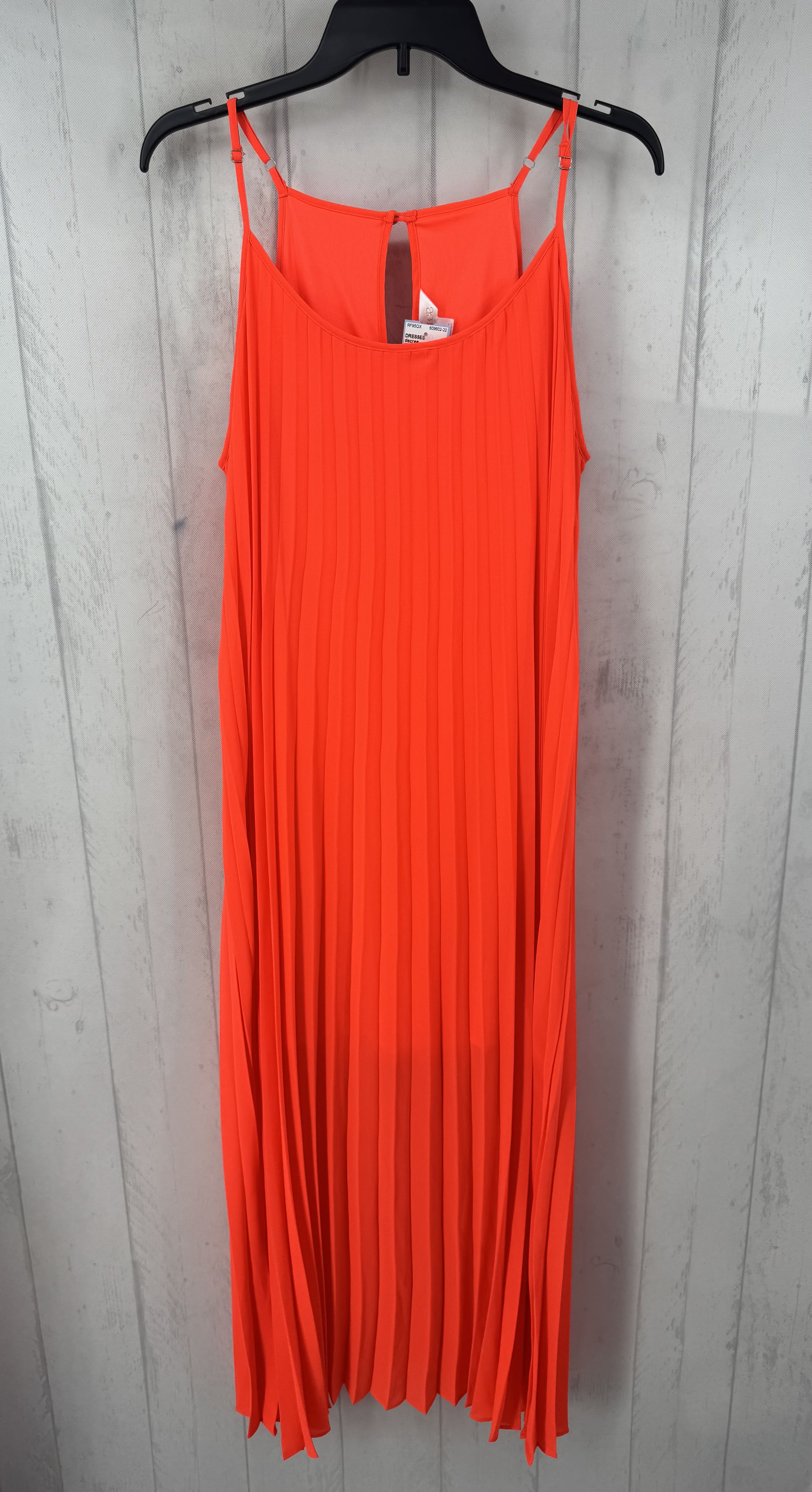 XL accordion pleated maxi dress