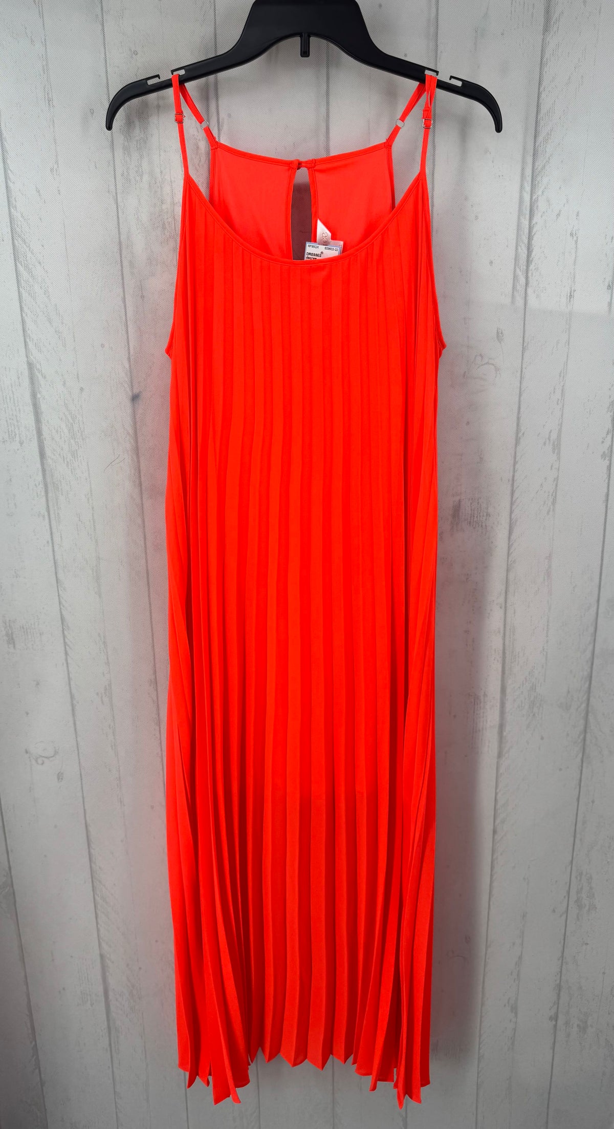 XL accordion pleated maxi dress