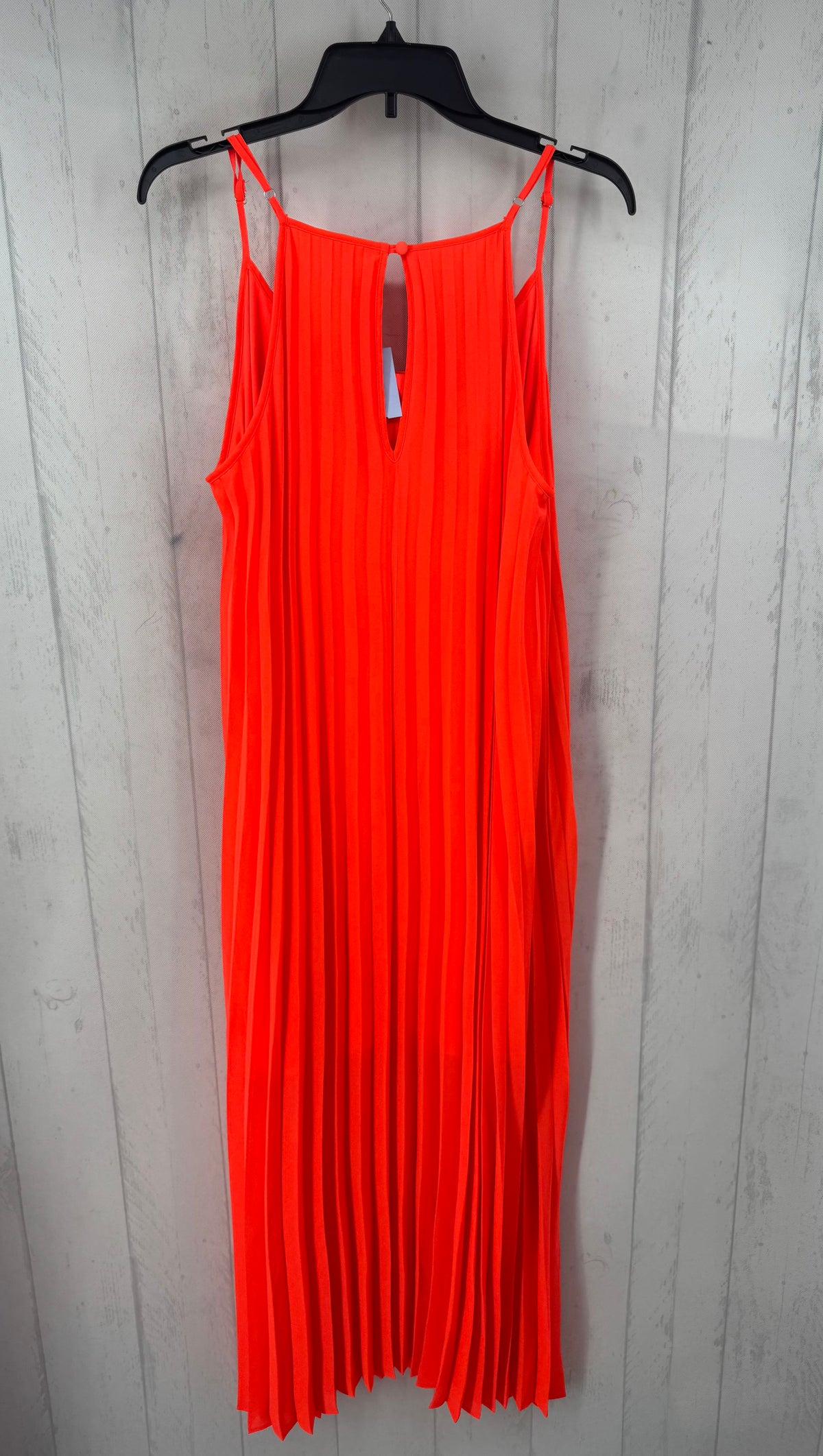 XL accordion pleated maxi dress