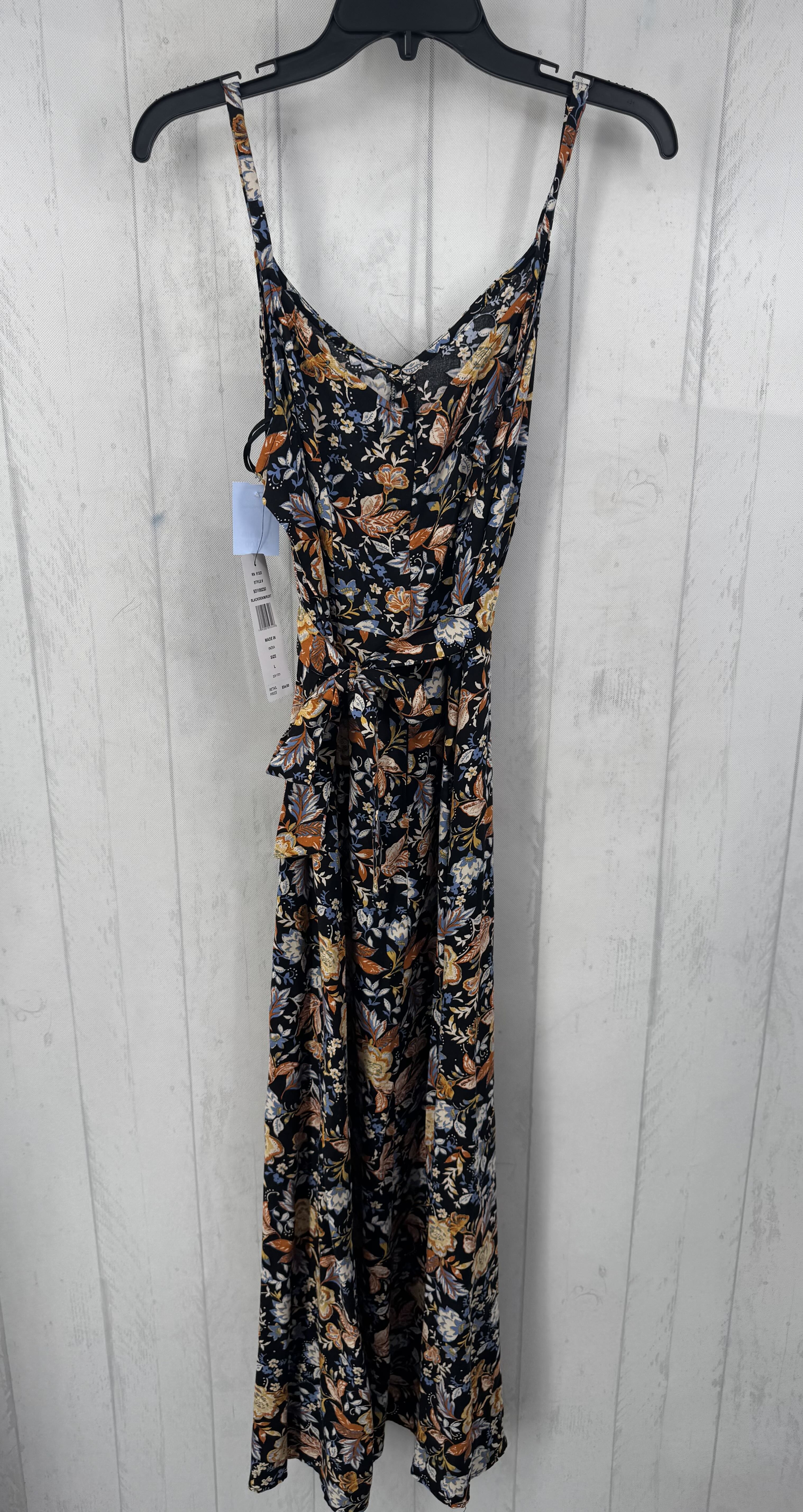 R54 L floral maxi dress