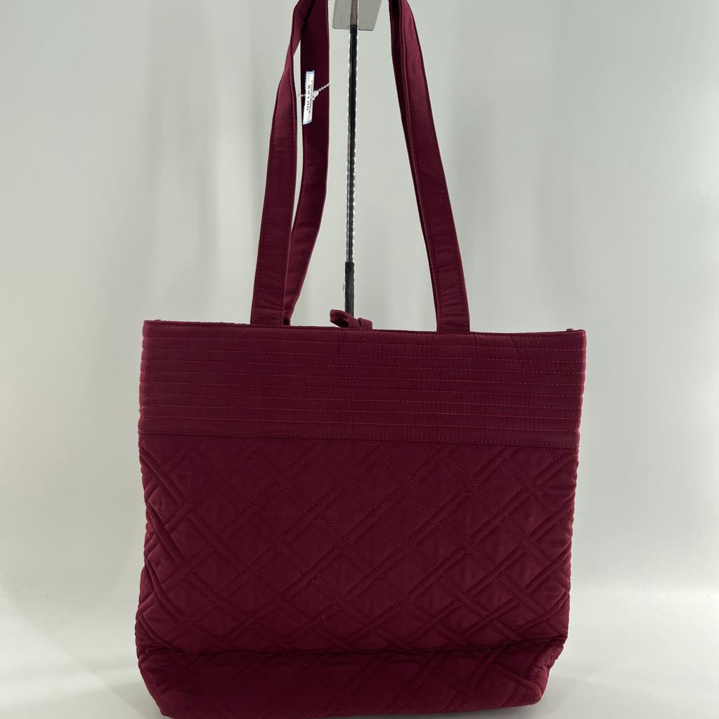 quilted tote bag