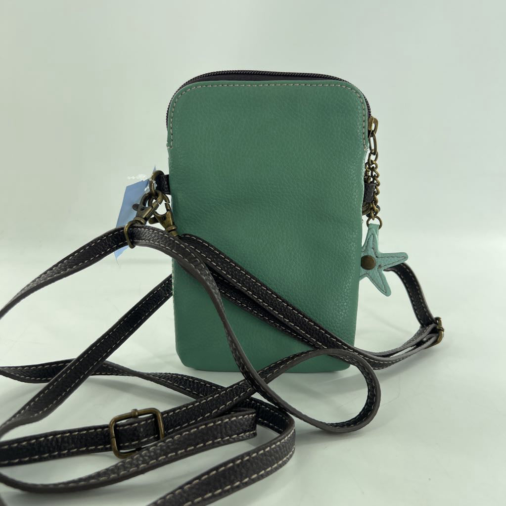 sea turtle embelished crossbody