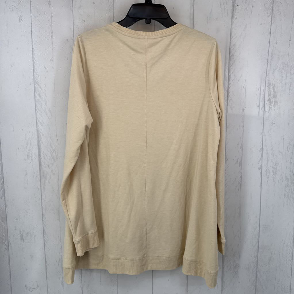 L v-neck sweatshirt