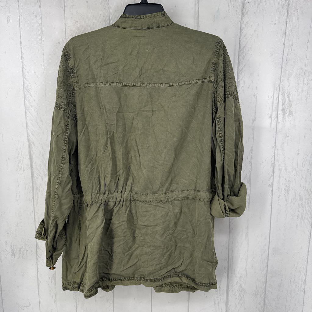 R139 L embroidered utility jacket