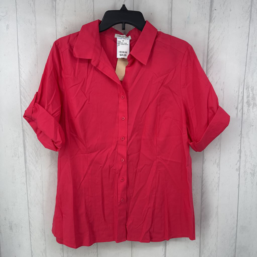 R60 L button down tab slv top