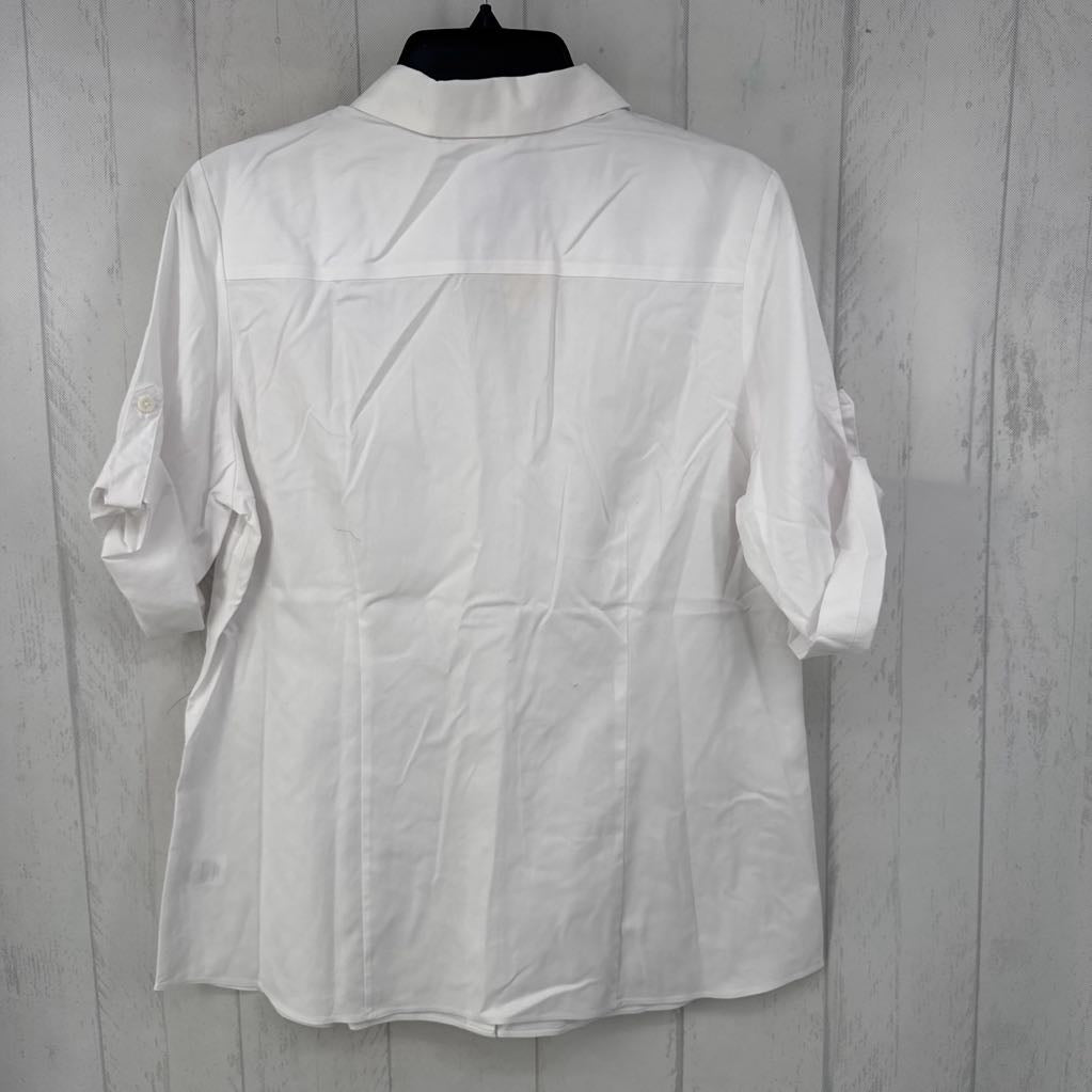 R60 L button down tab slv top