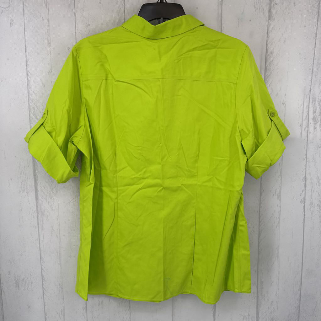 R60 L button down tab slv top