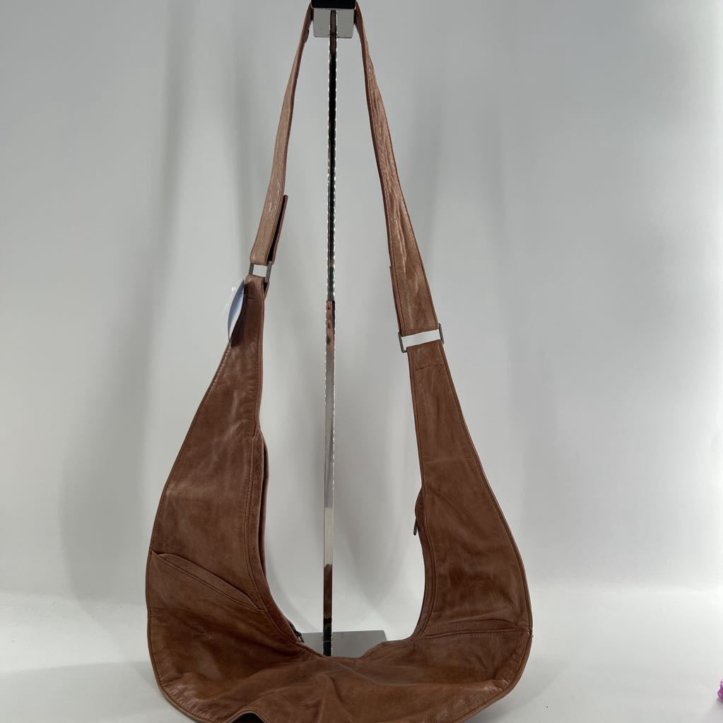 leather sling bag
