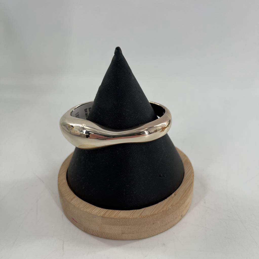 silver tone cuff bracelet