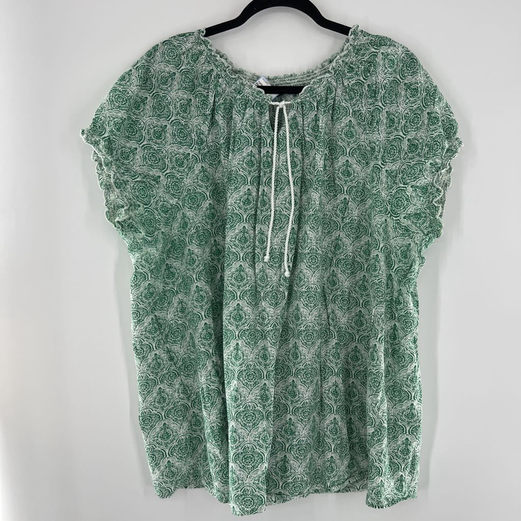 26/28 print s/s top