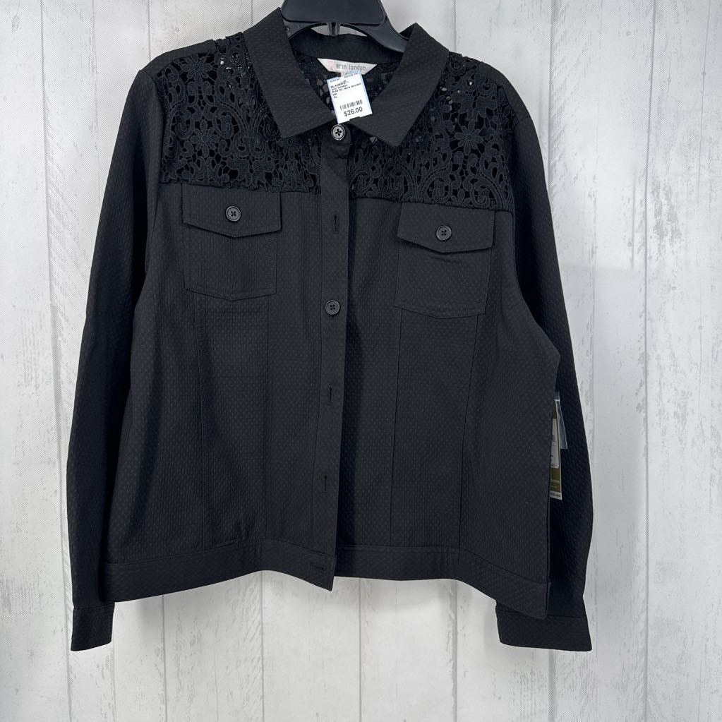 R45 XL lace accent jacket