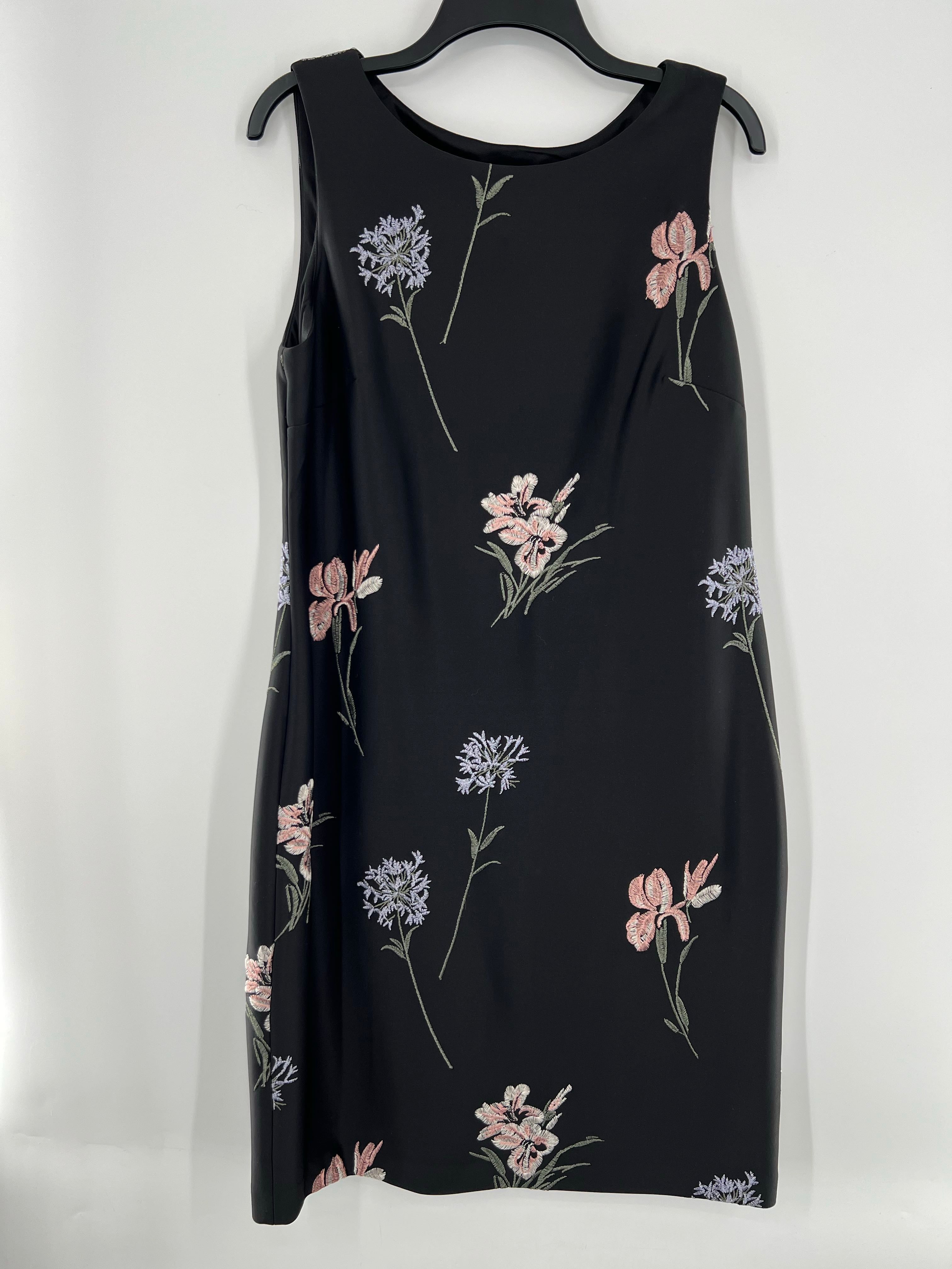 12 slvls flower embroidered dress