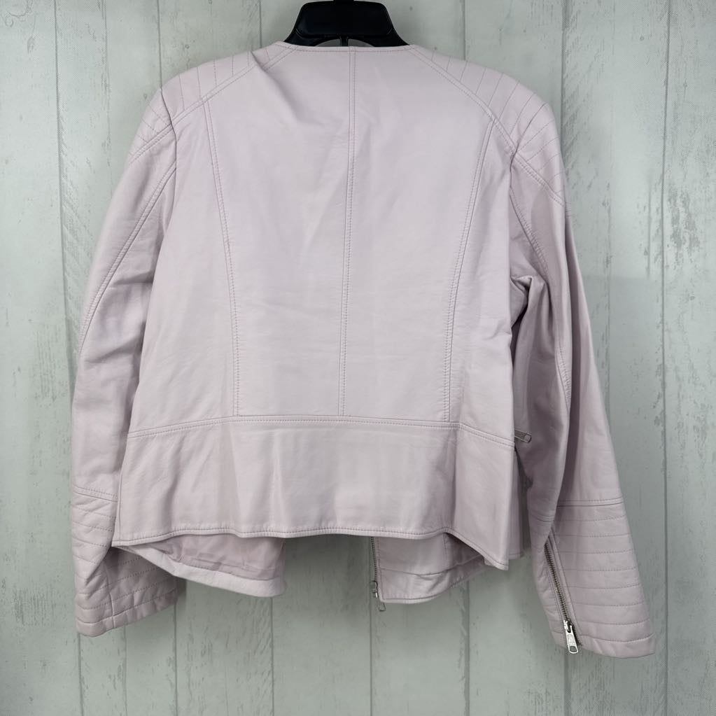 XL vegan leather moto jacket
