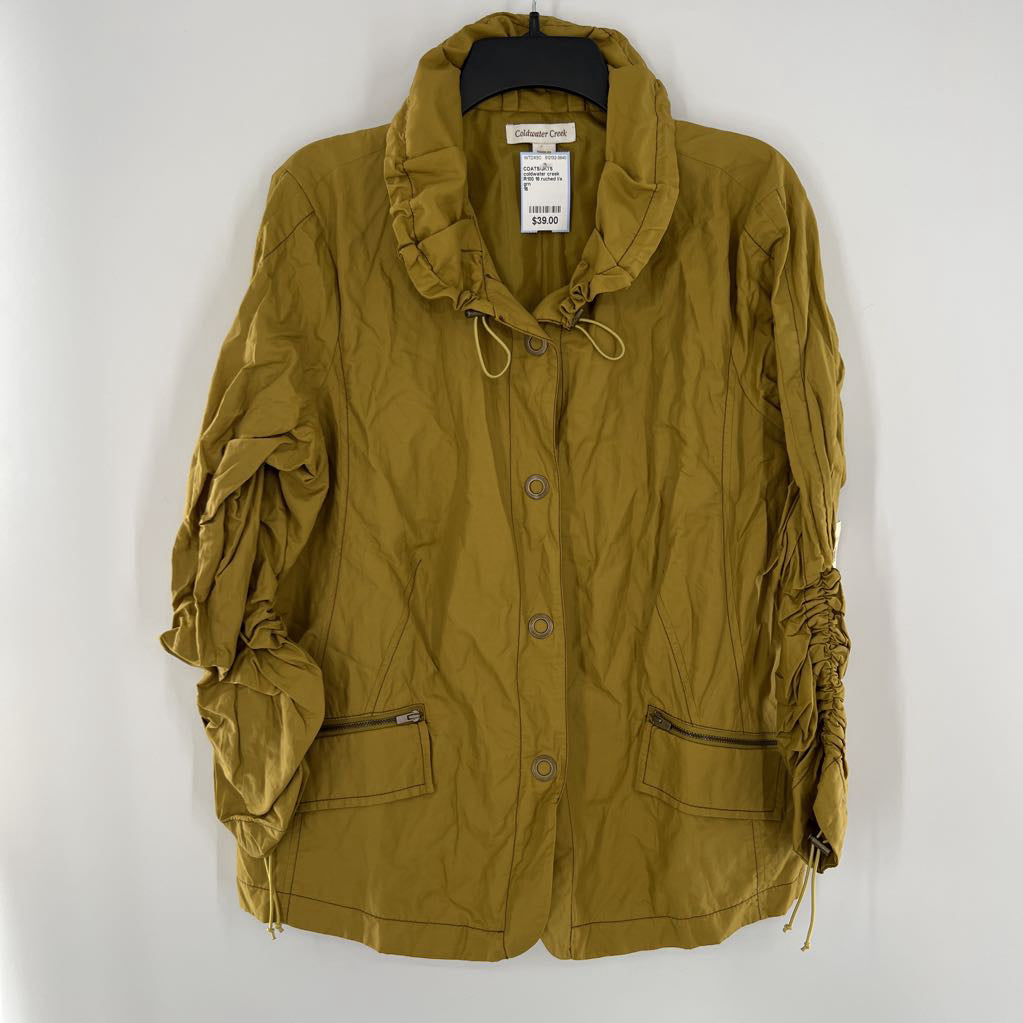 R100 16 ruched l/s jacket