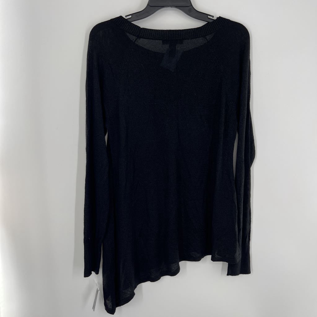 XL l/s metallic lightweight sweater