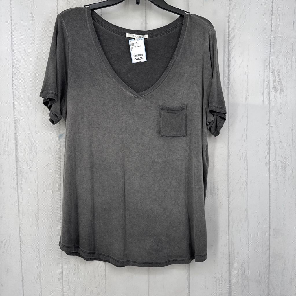 L v-neck s/s tee