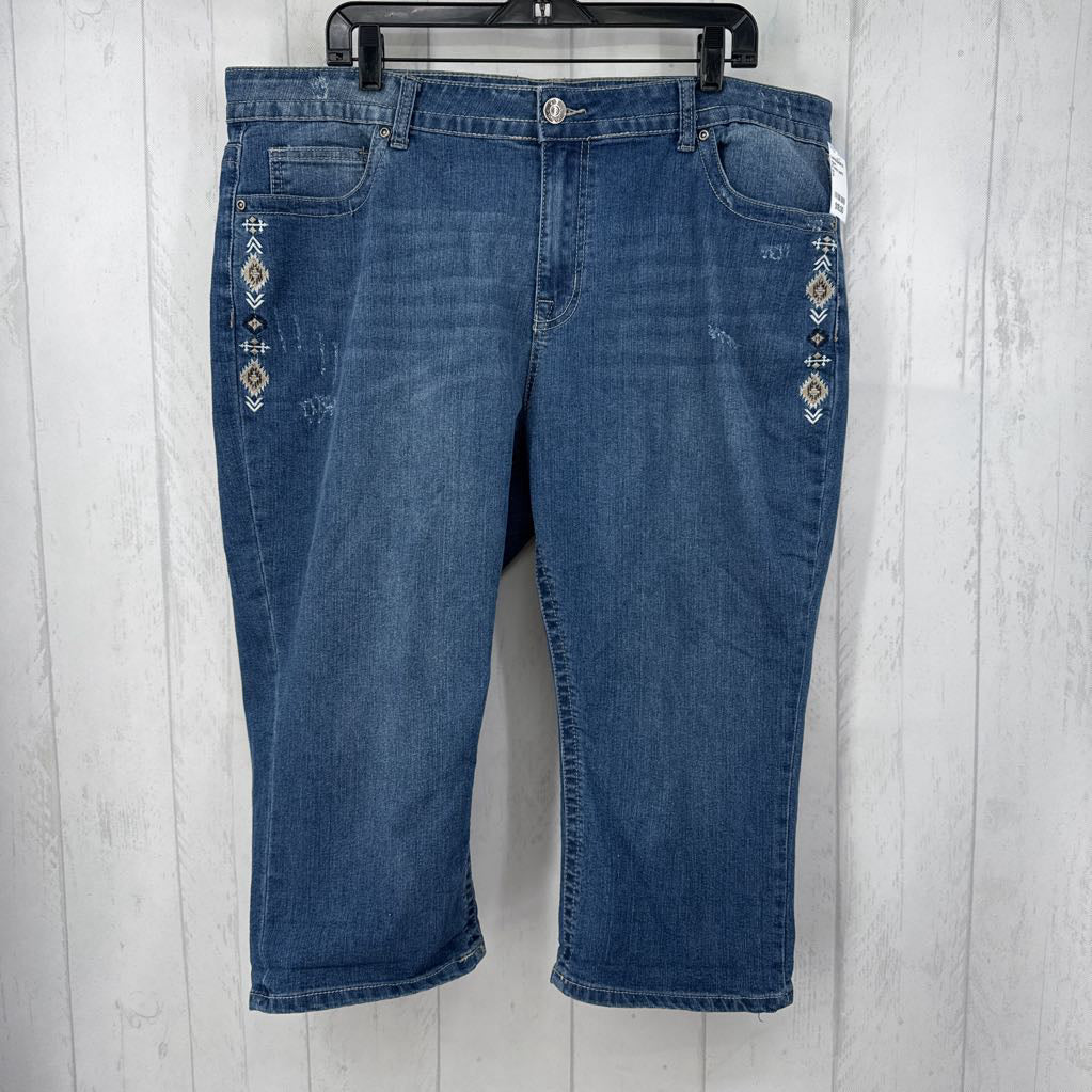 20 denim capris