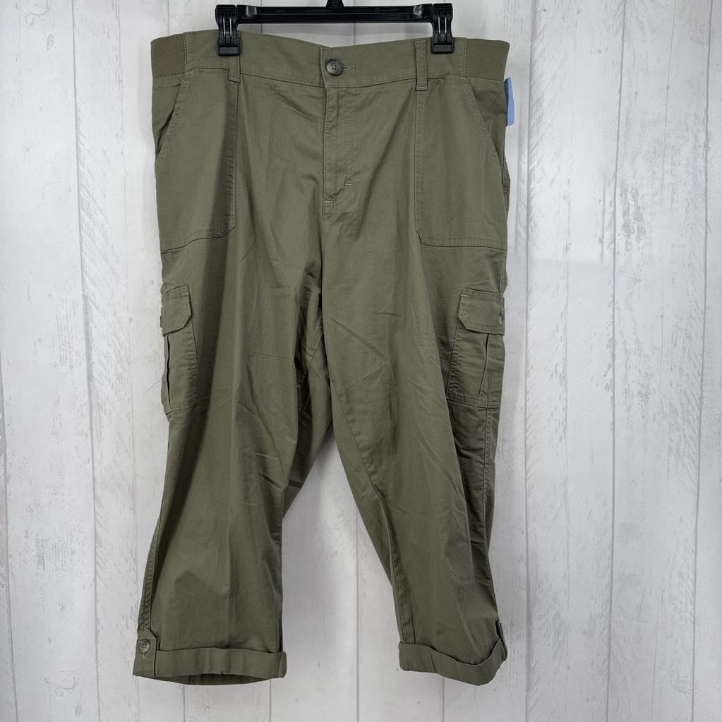 18 mid-rise cargo pant