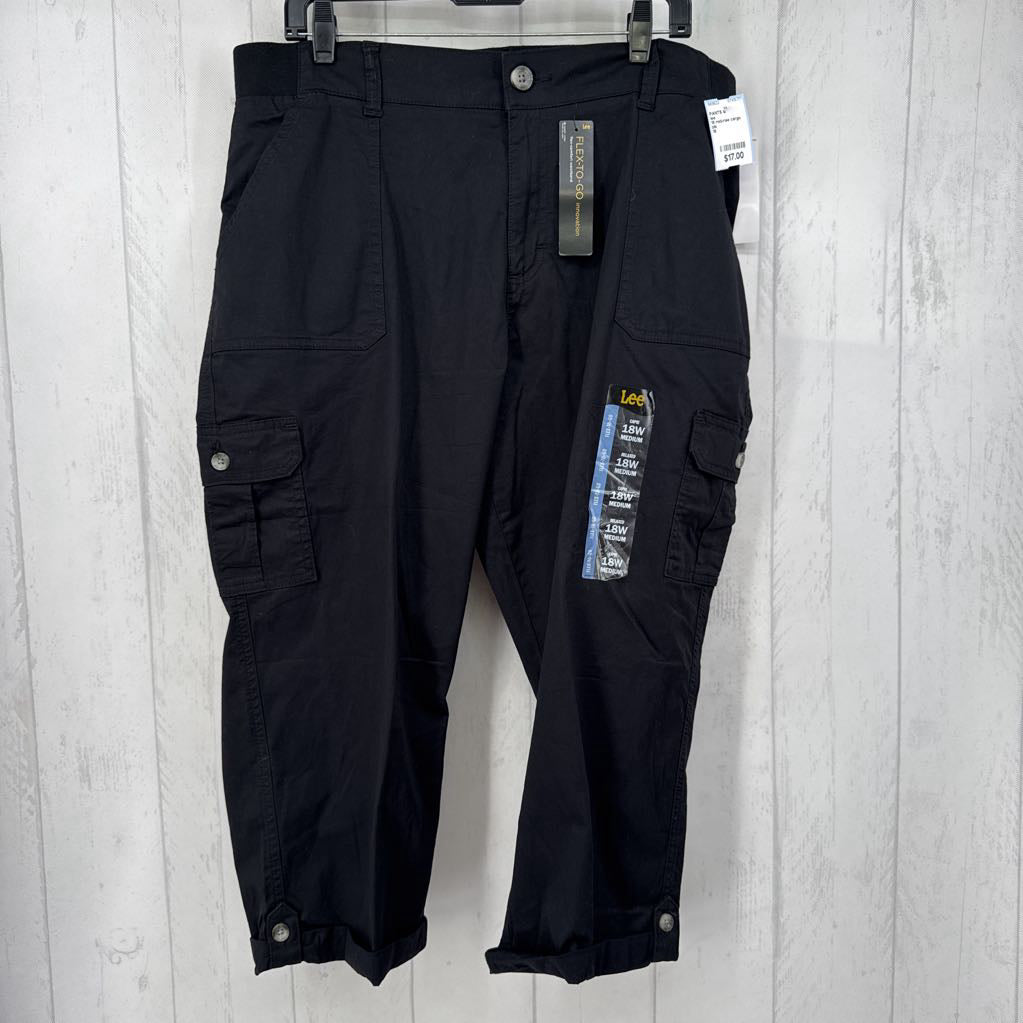 18 mid-rise cargo pant