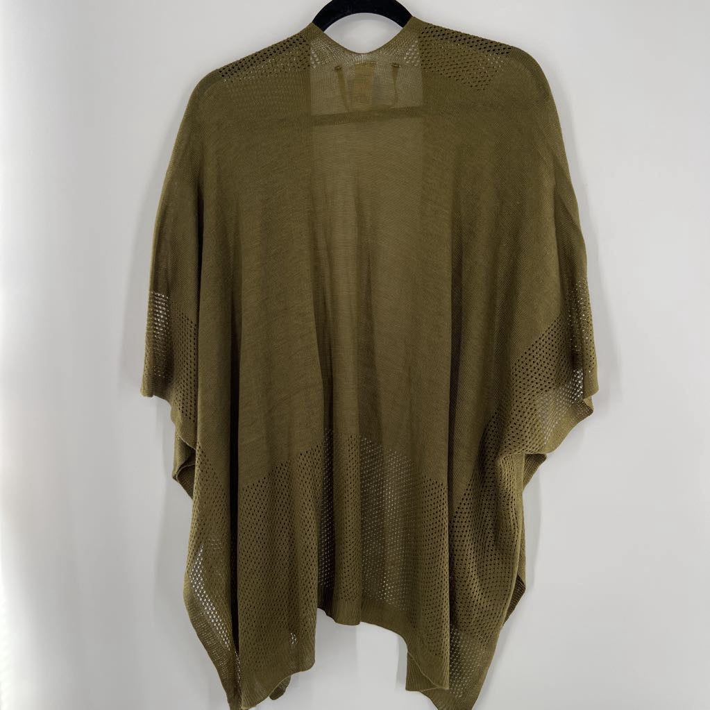 O/S knit ruana