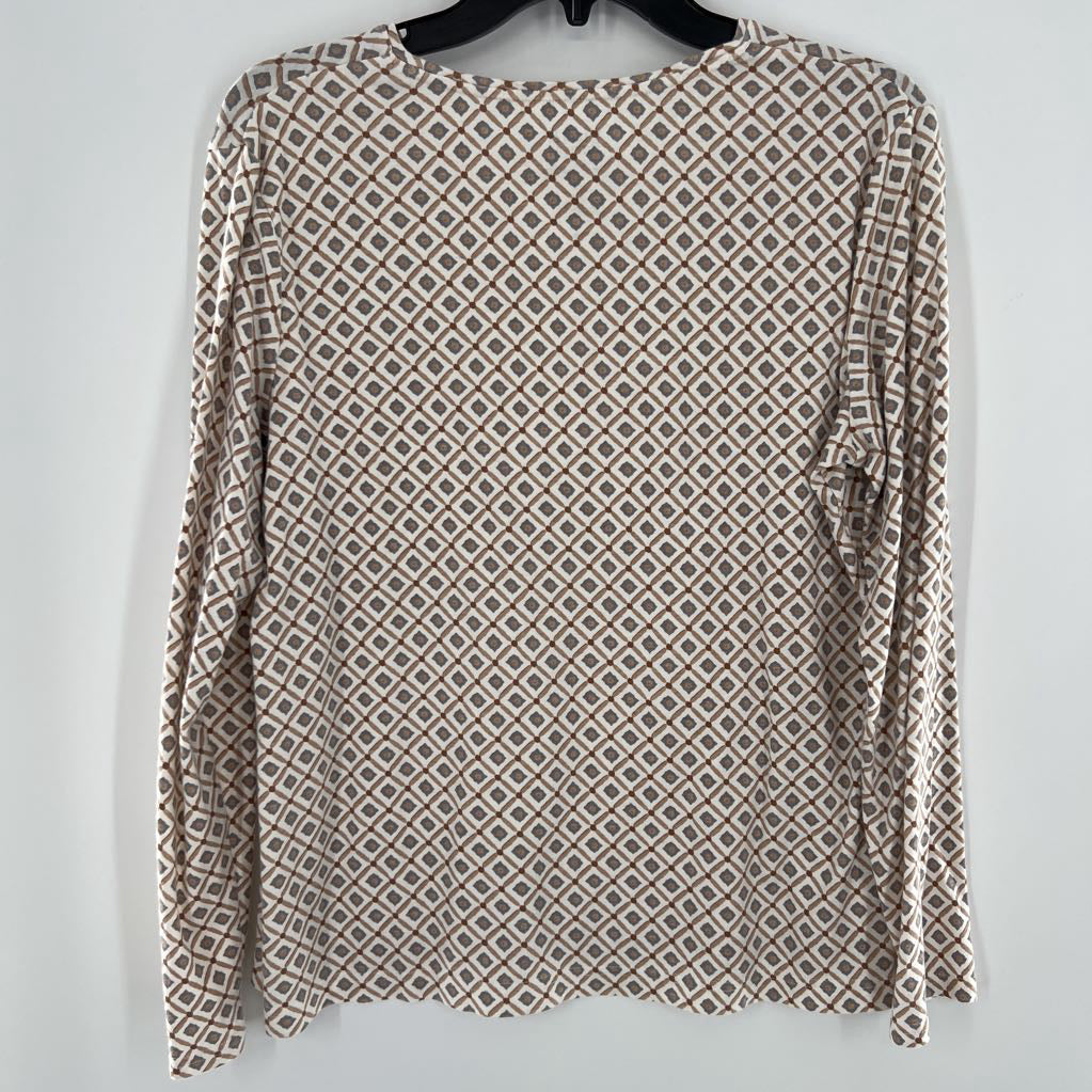 L printed l/s tee