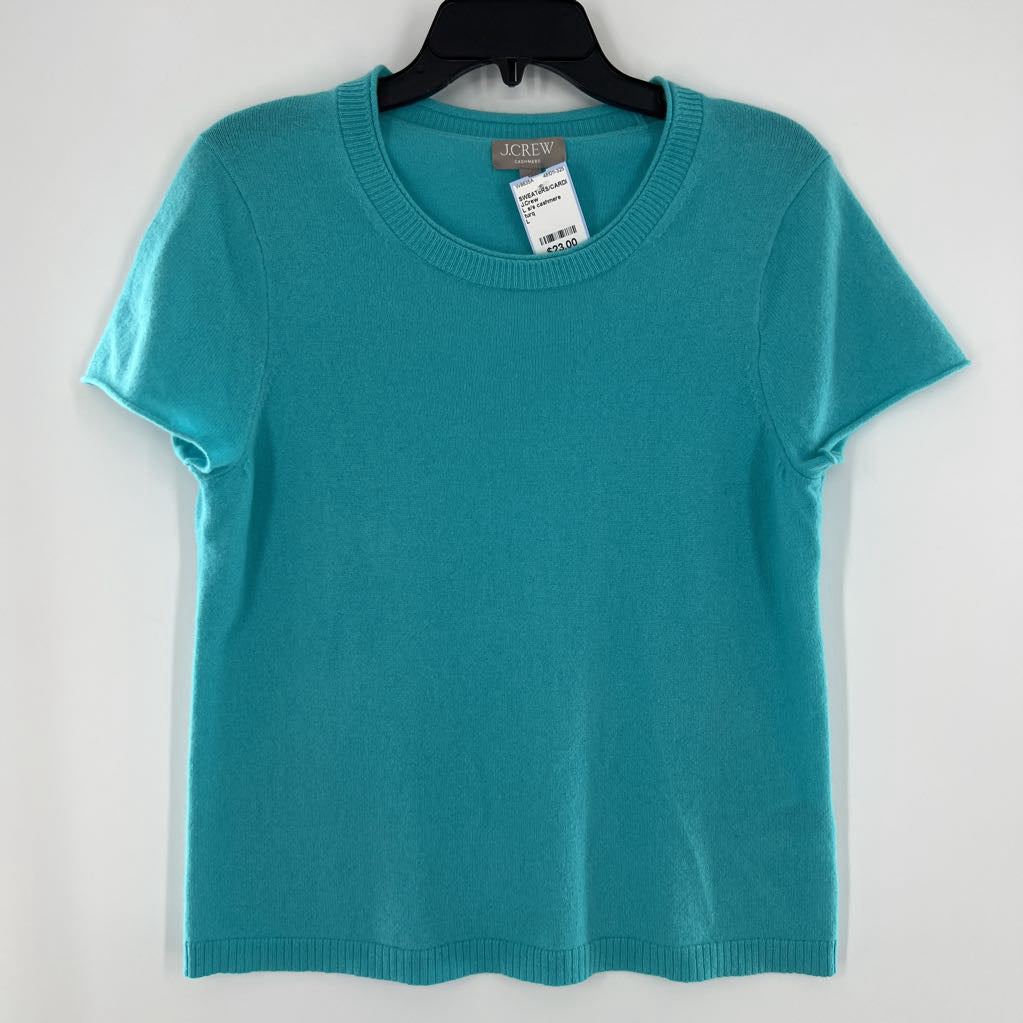 L s/s cashmere sweater