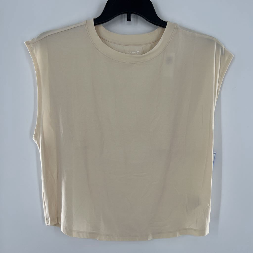 L crewneck tank