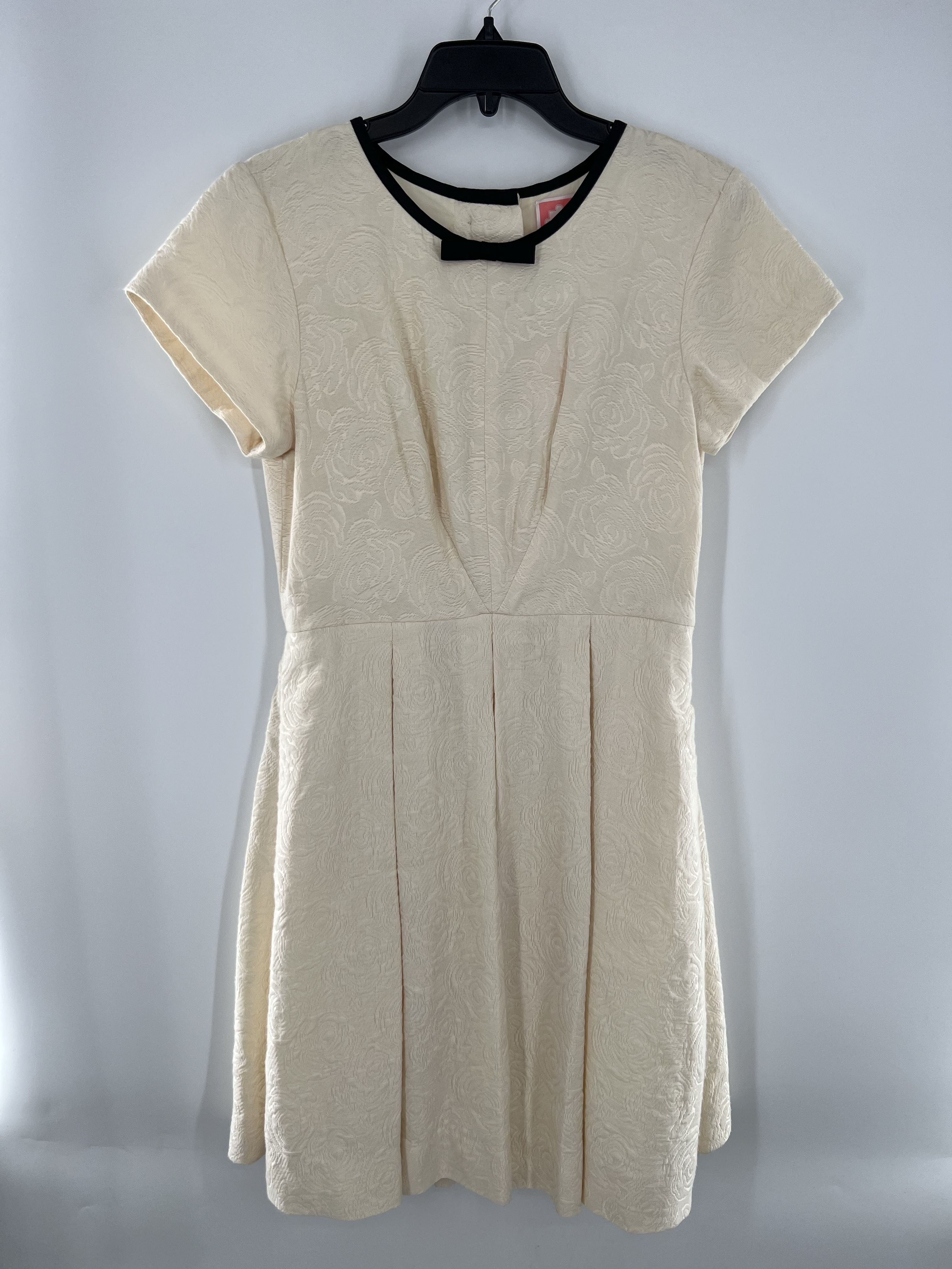 R378 12 jacquard s/s dress