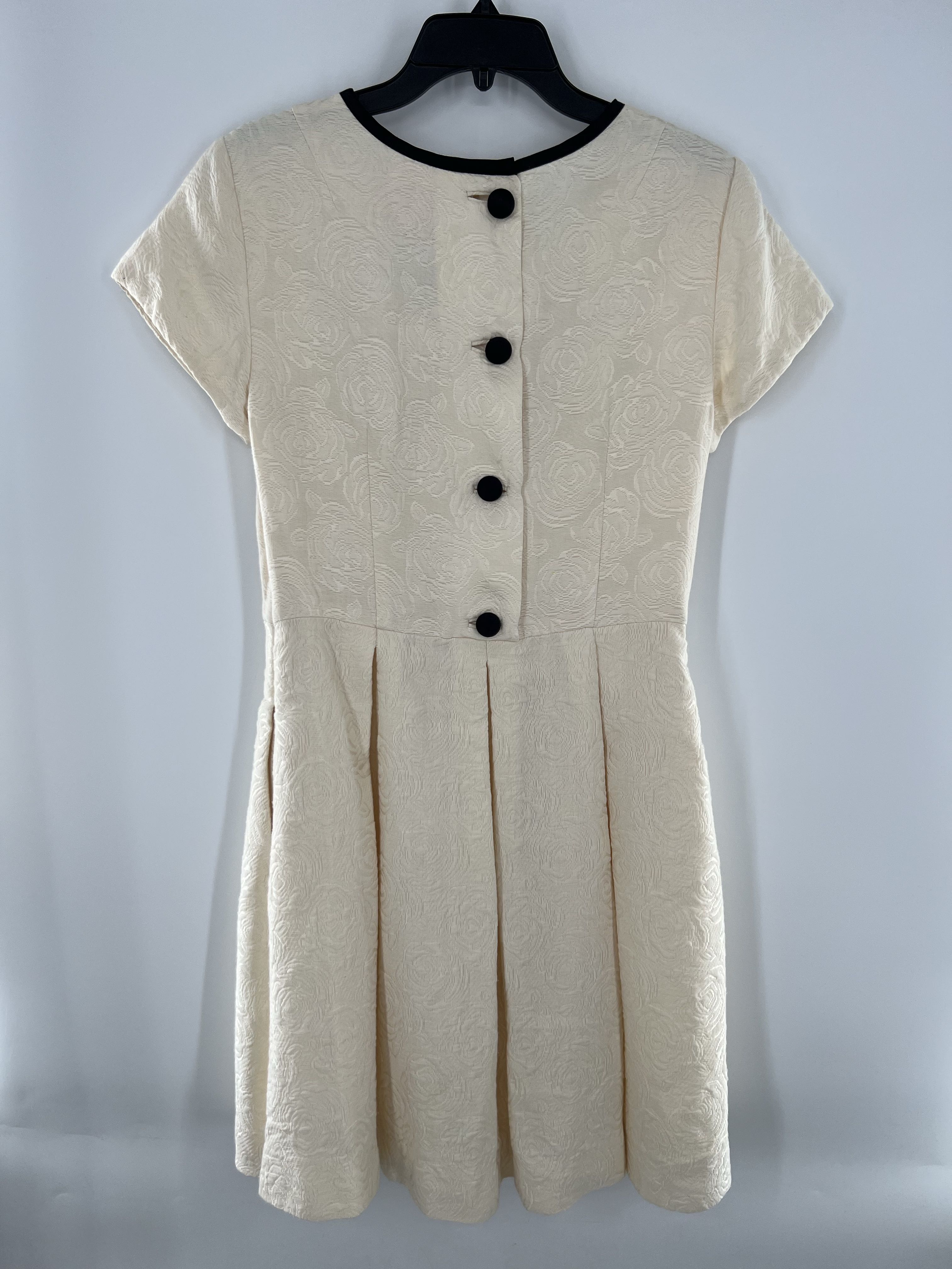 R378 12 jacquard s/s dress