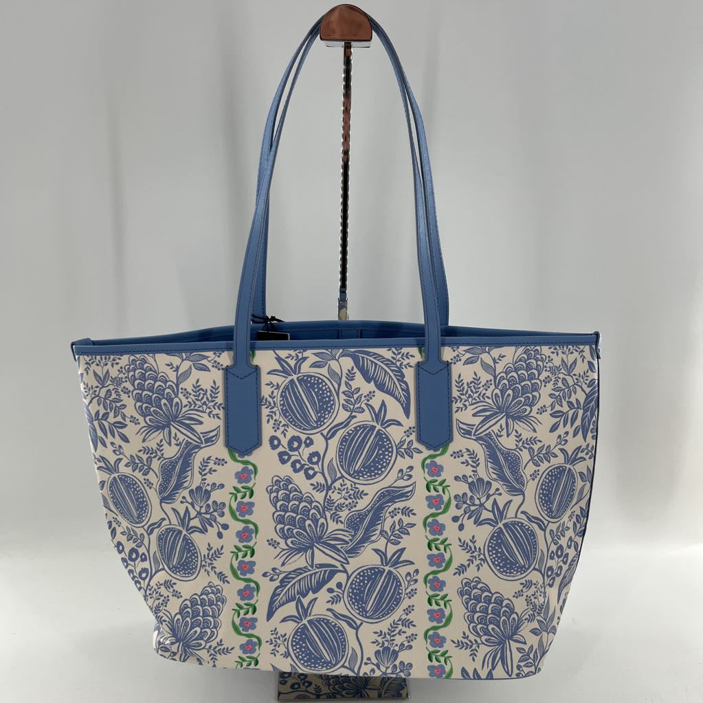 pomegranate design open tote