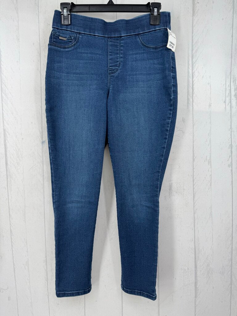 6 pull-on crop jeans