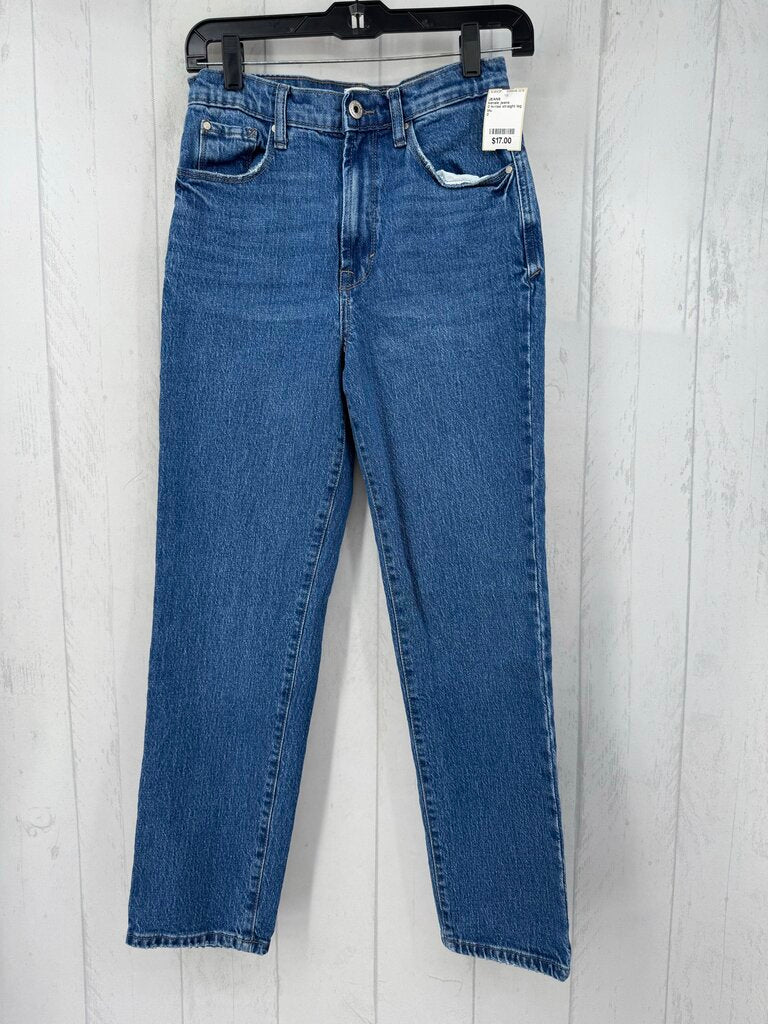 0 hi-rise straight leg jean