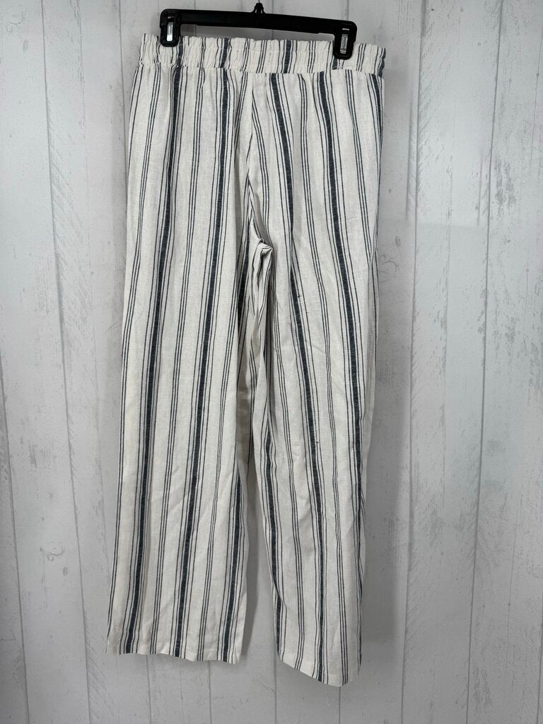 M striped wide leg pant