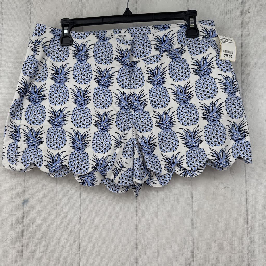 6 pineapple perint shorts