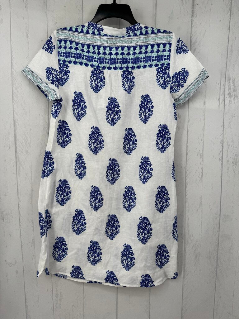 R148 S shell flo print s/s dress