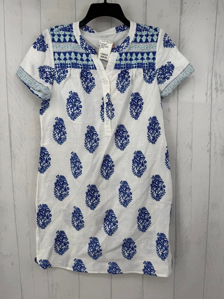 R148 S shell flo print s/s dress