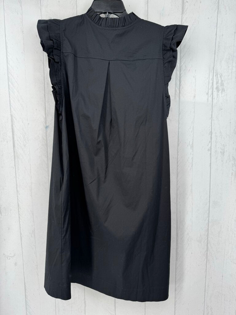 10 split neck ruffled slvls dress