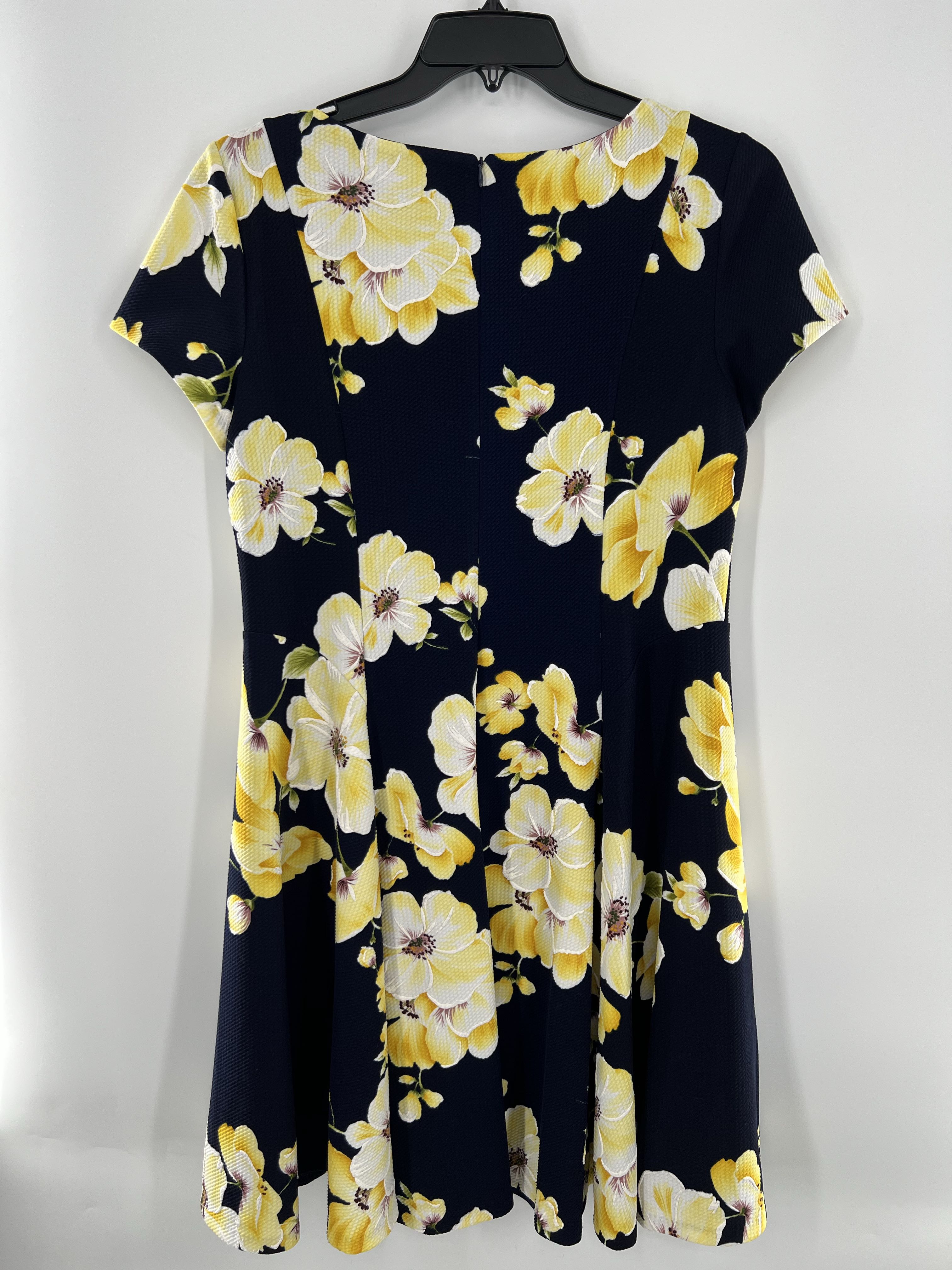 14 flo print s/s dress