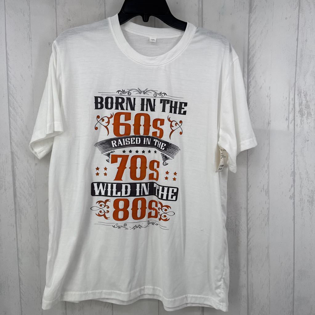 L graphic s/s tee-born in the 60's