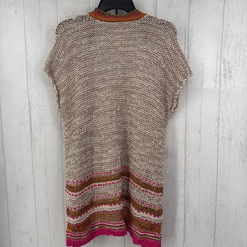 R129 L color pop s/s cardi