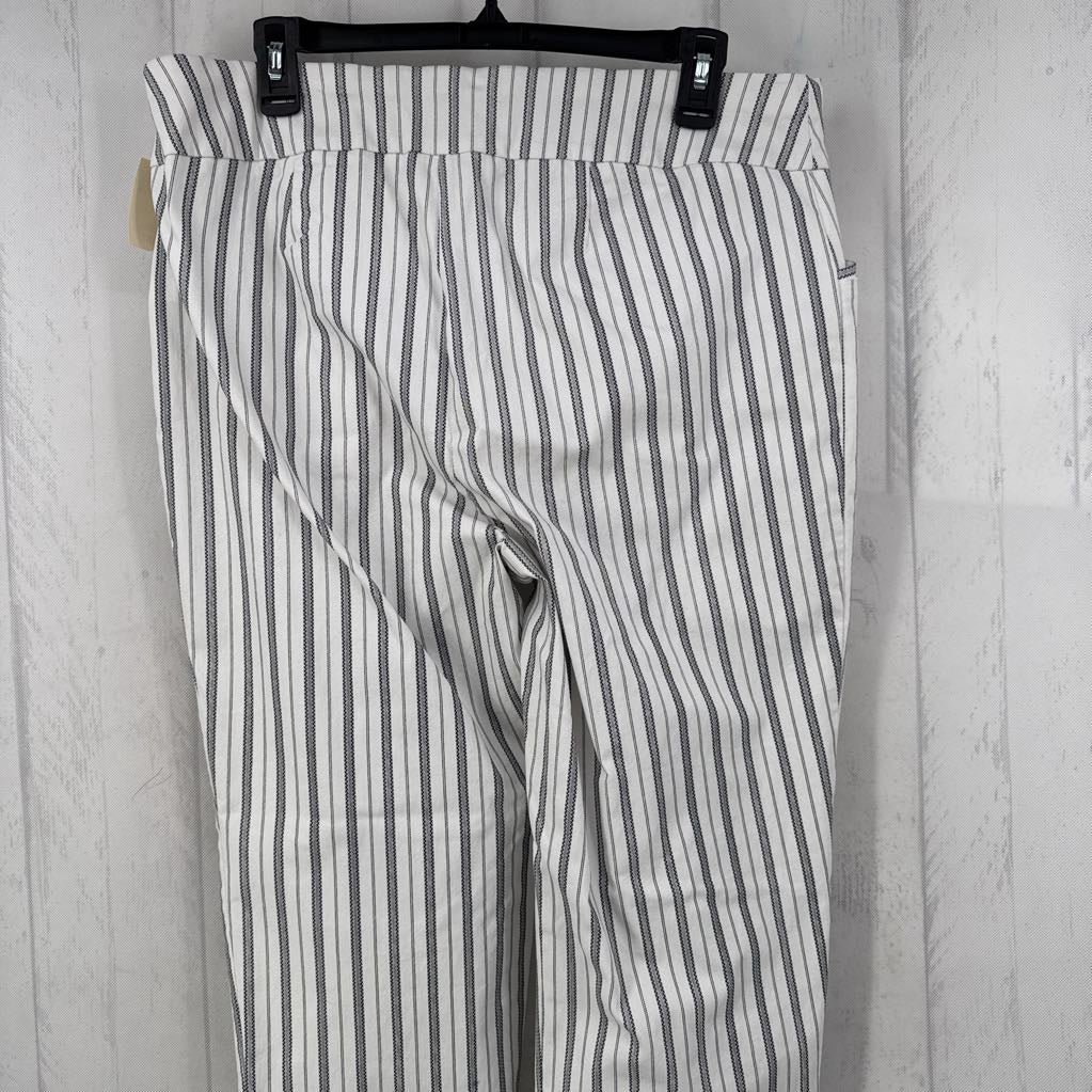 L/XL striped pull-on pant