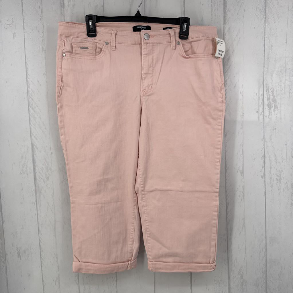 16 denim capris