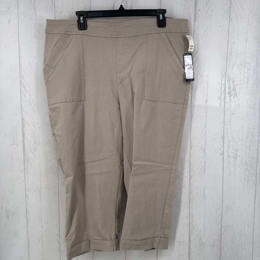 R55 2X stretch pull-on capris
