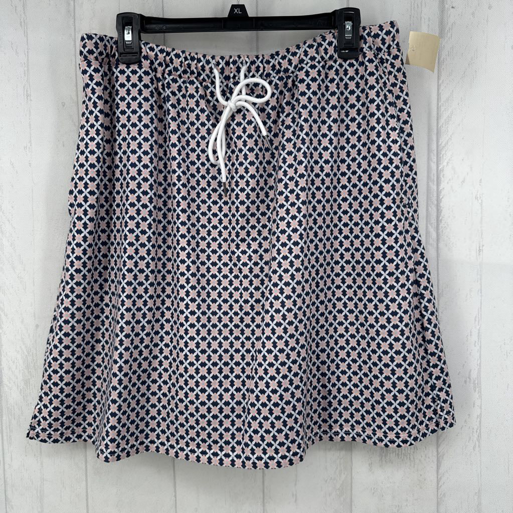 2XL printed skort