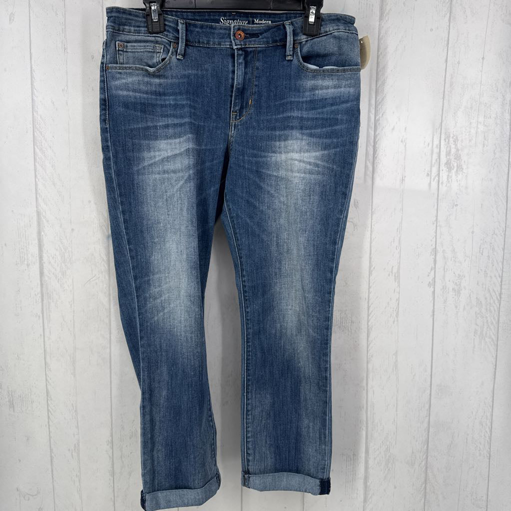 14 modern slim cuffed jean