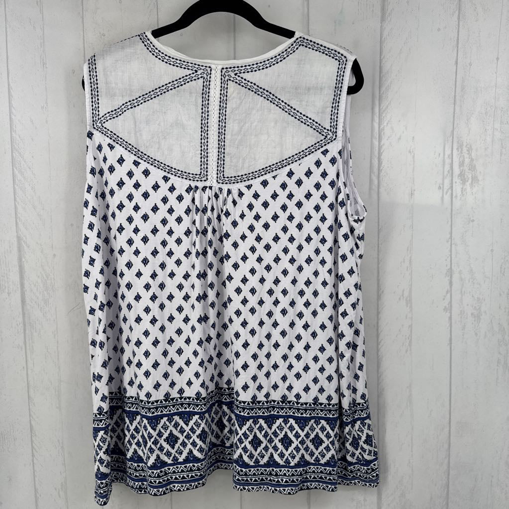 2X printed split neck tank